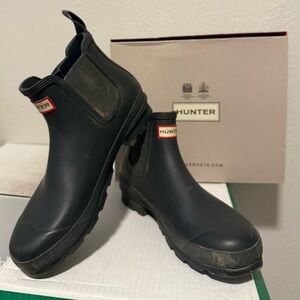 Hunter Black Rain & Snow Boots Waterproof